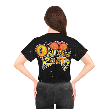 Onion Booty (Galaxy Crop Top Tee Shirt 2)