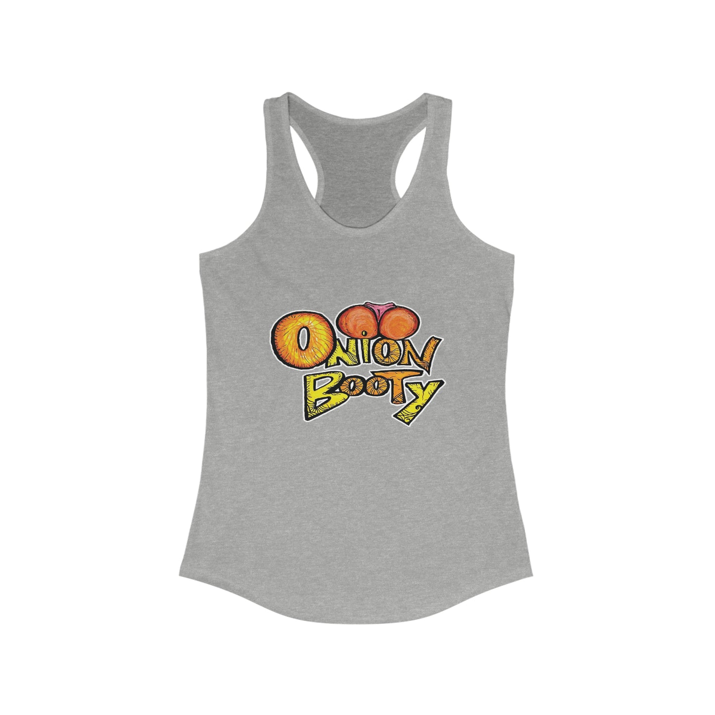 Onion Booty (Women's Ideal Racerback Tank)