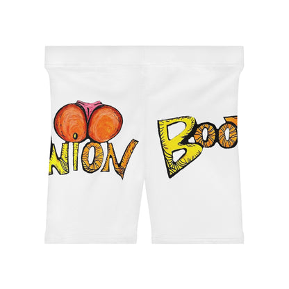 Onion Booty (Across) (Women's Biker Shorts)