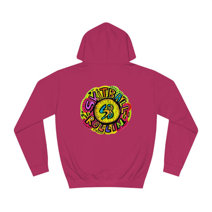 SkitBall Rollin (Unisex College Hoodie)