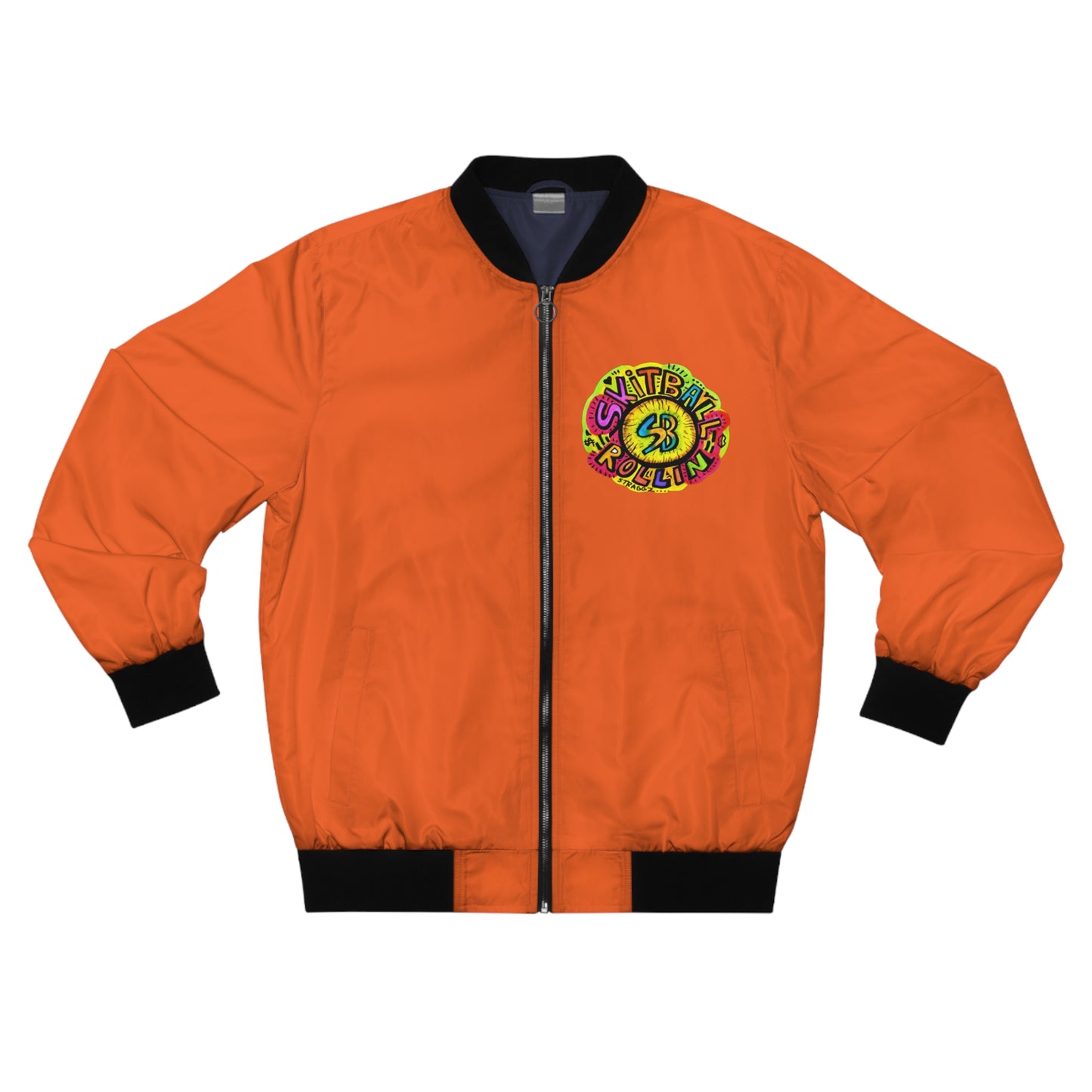 SkitBall Rollin (Men’s Bomber Jacket)