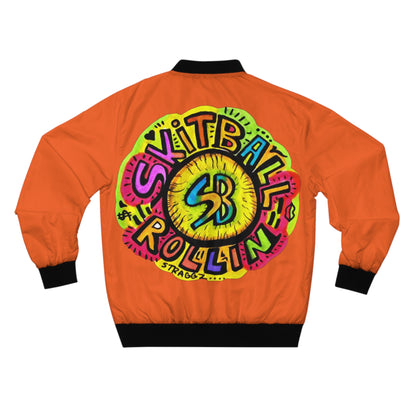 SkitBall Rollin (Men’s Bomber Jacket)