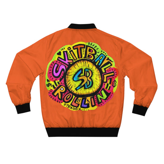 SkitBall Rollin (Men’s Bomber Jacket)