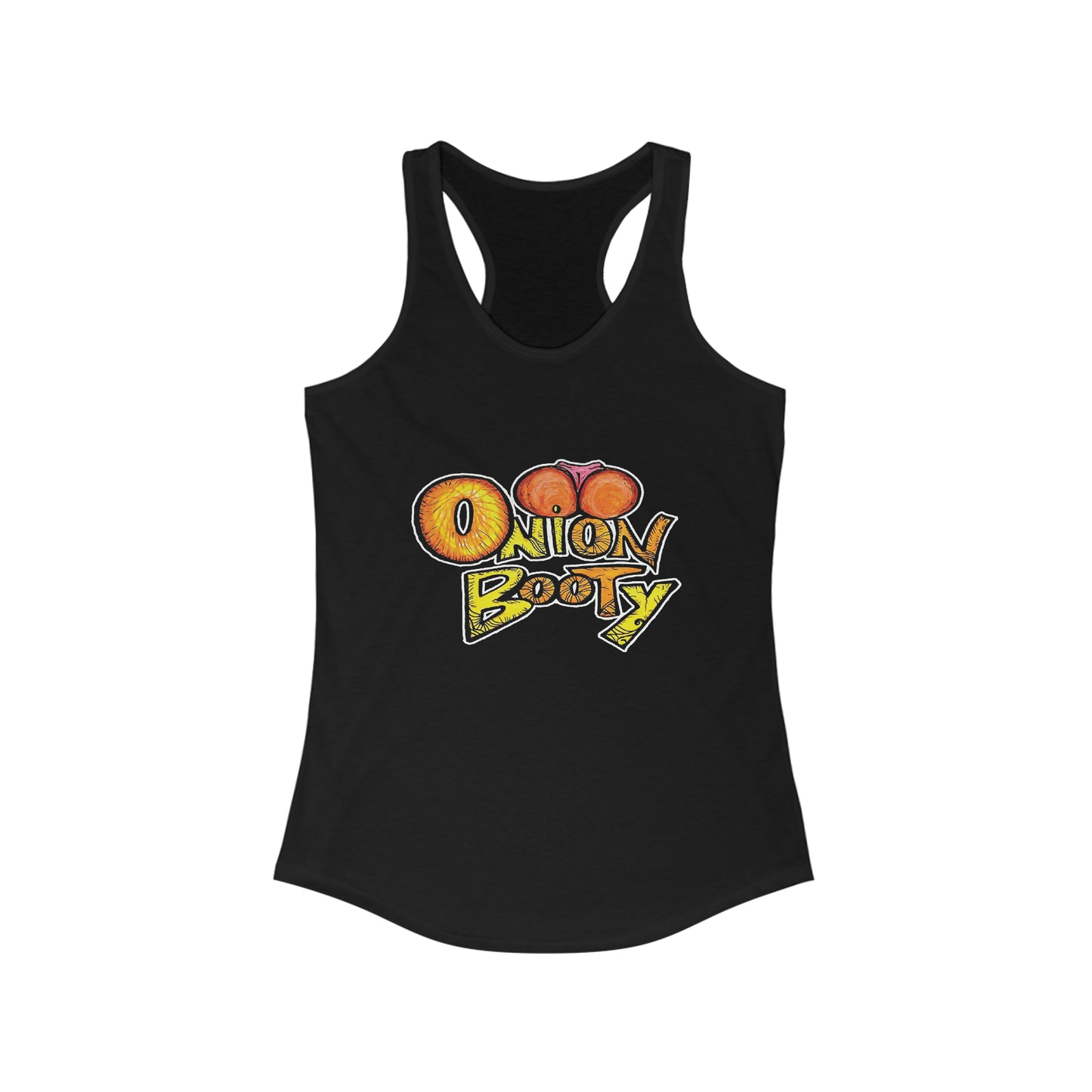 Onion Booty (Women's Ideal Racerback Tank)