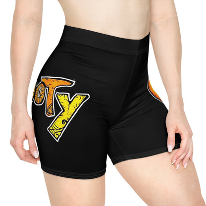 Onion Booty (Across) (Women's Biker Shorts)