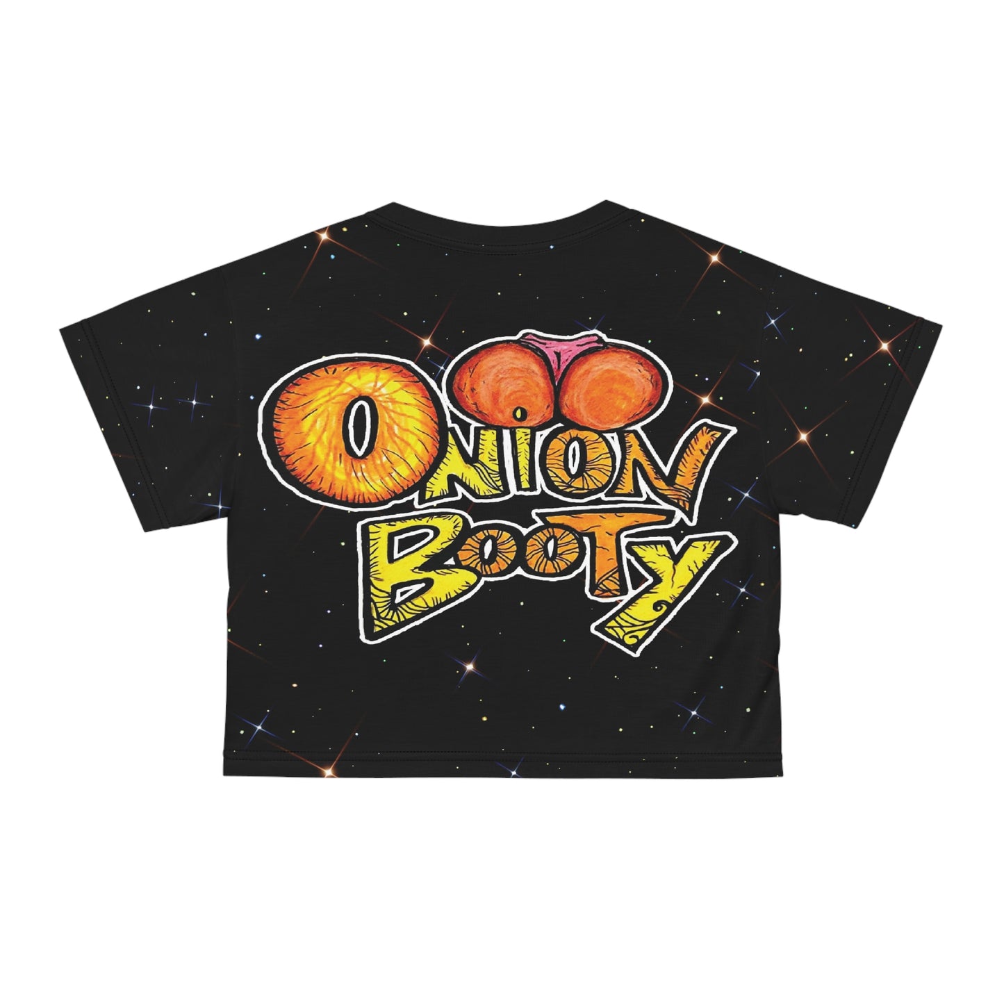 Onion Booty (Galaxy Crop Top Tee Shirt 2)