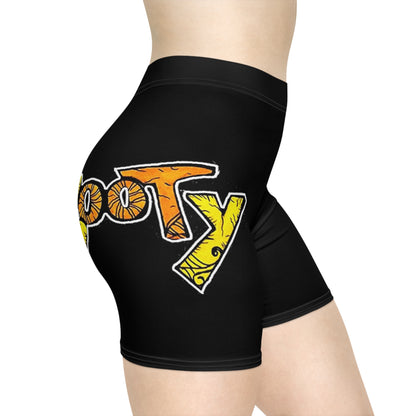 Onion Booty (Across) (Women's Biker Shorts)