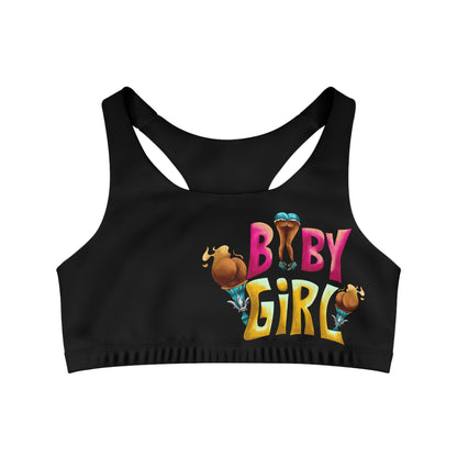 Baby Girl (Front) (Seamless Sports Bra)