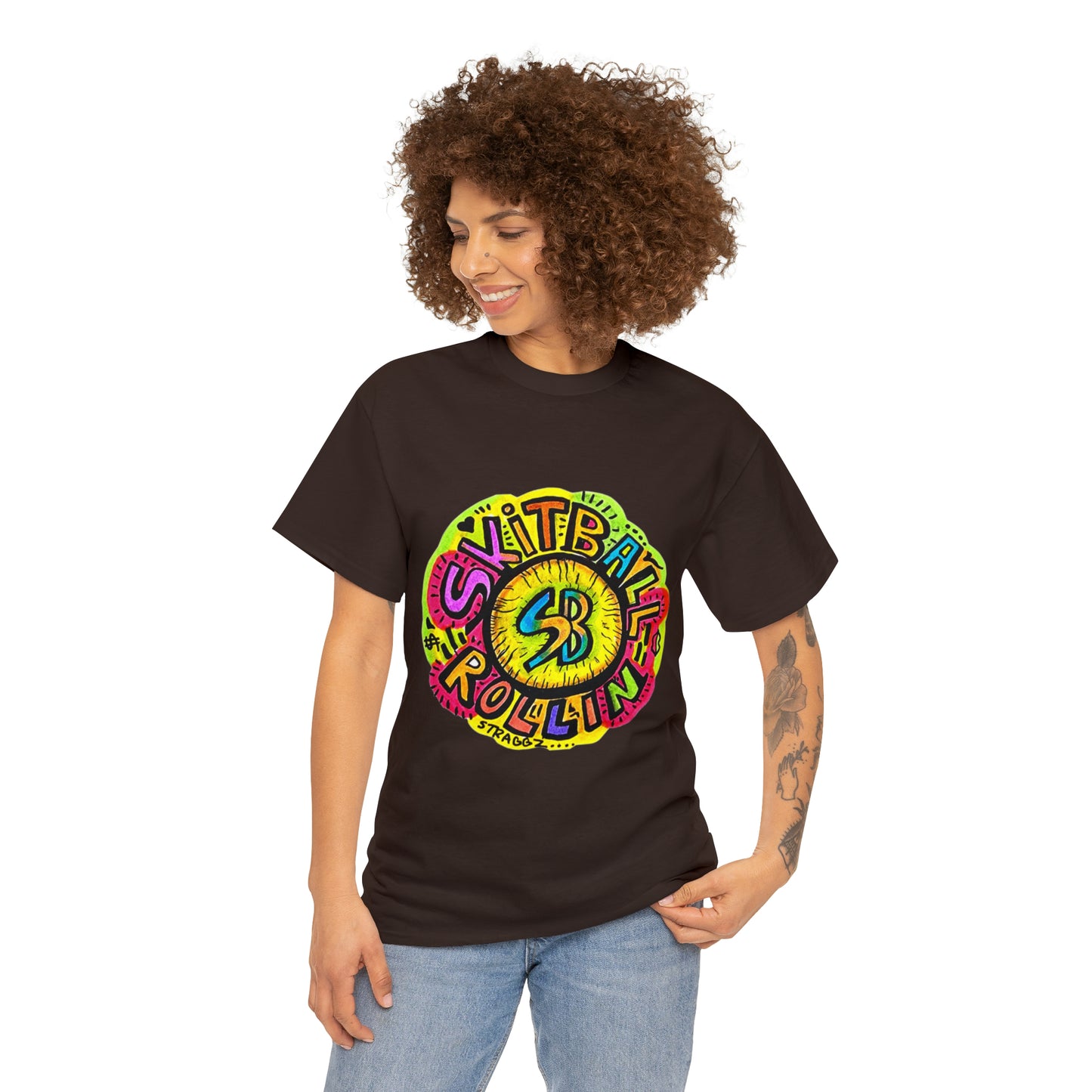 SkitBall Rollin (Unisex Heavy Cotton Tee)