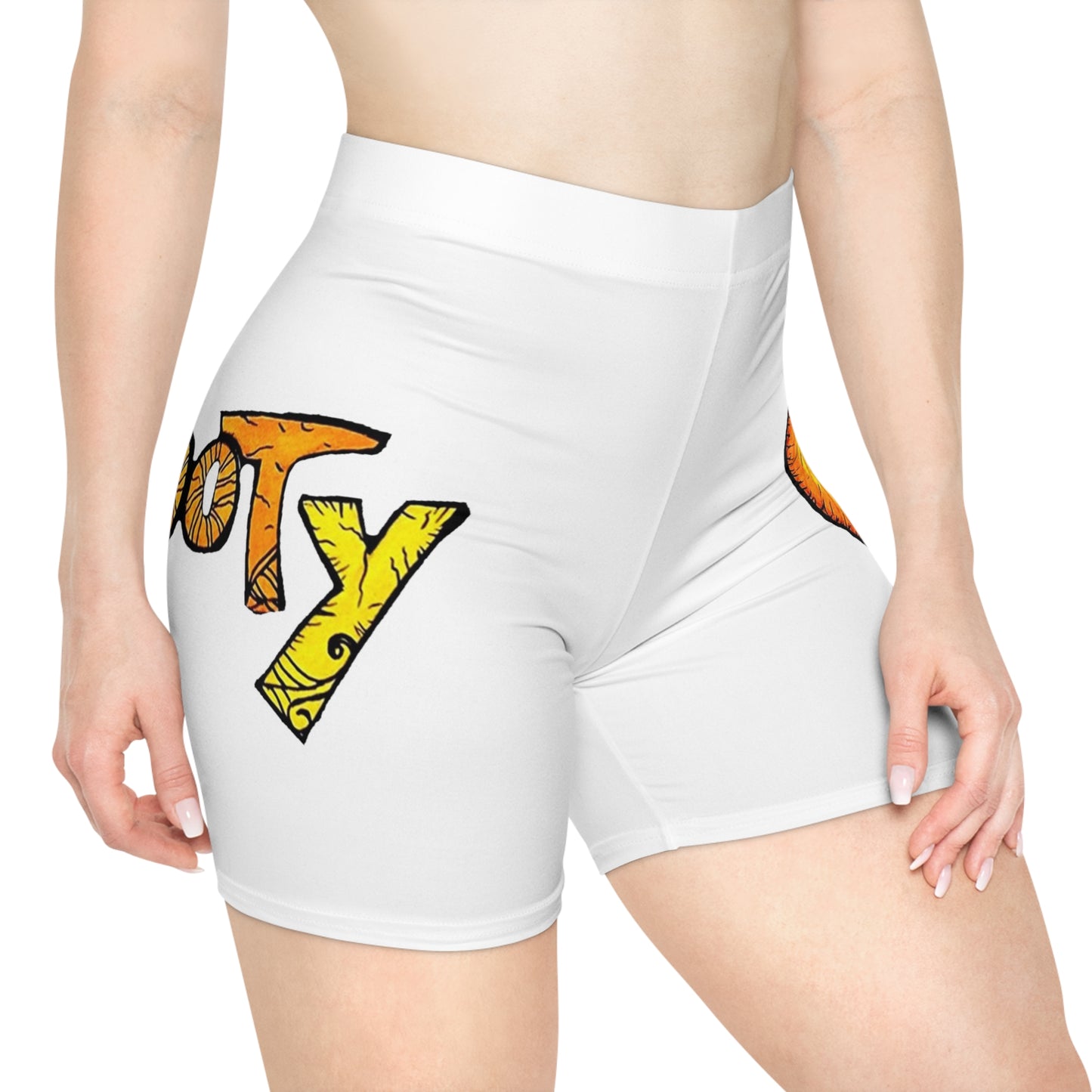 Onion Booty (Across) (Women's Biker Shorts)