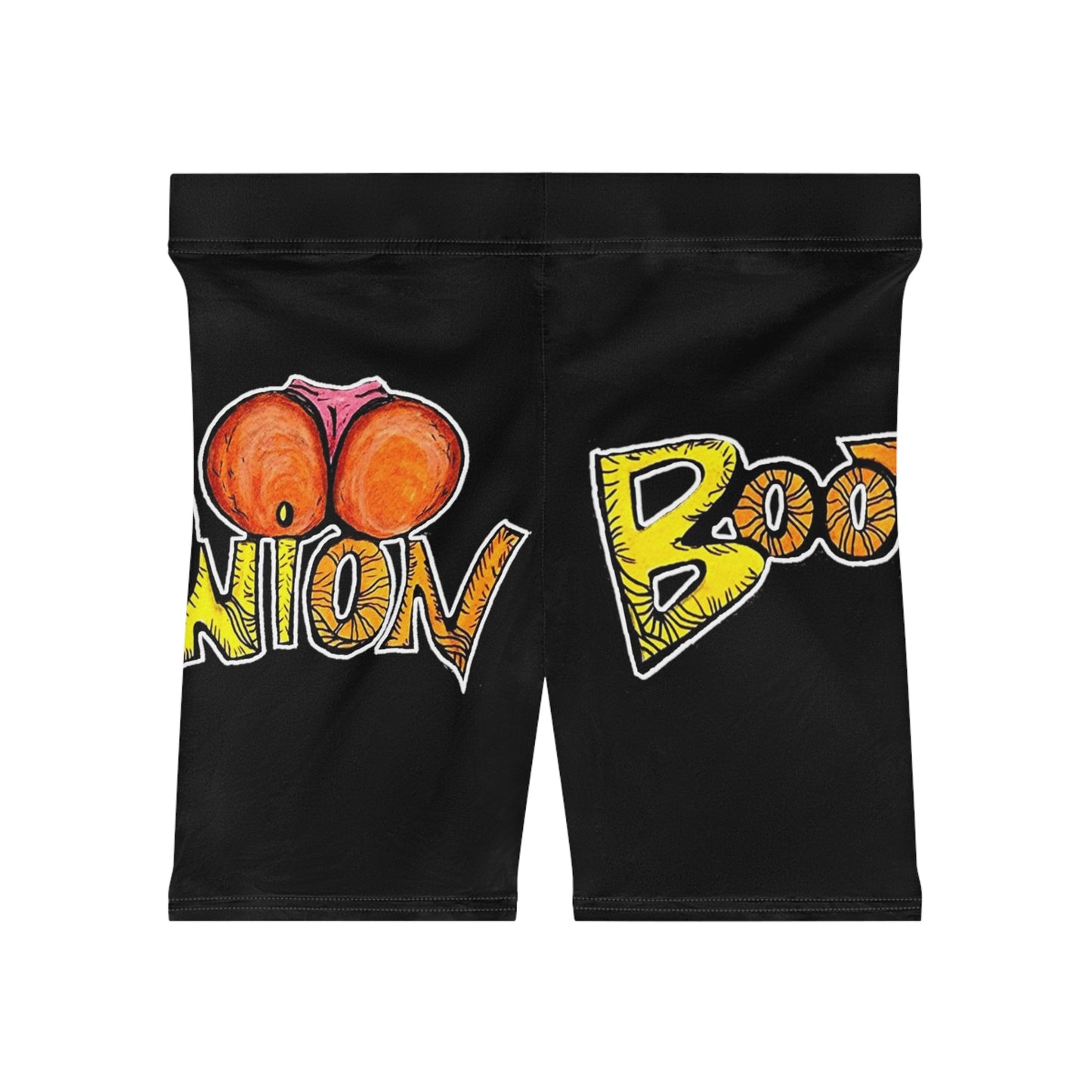 Onion Booty (Across) (Women's Biker Shorts)