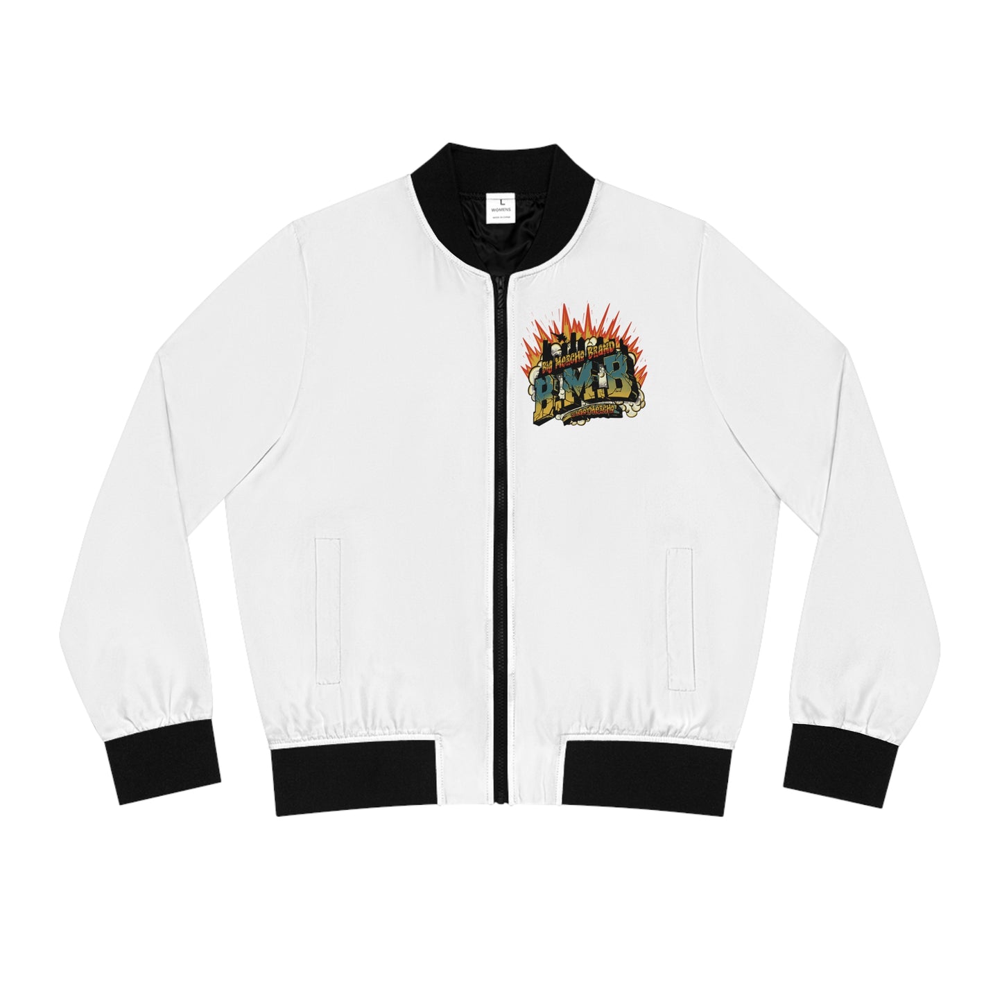 B.M.B Logo (Women's Bomber Jacket)