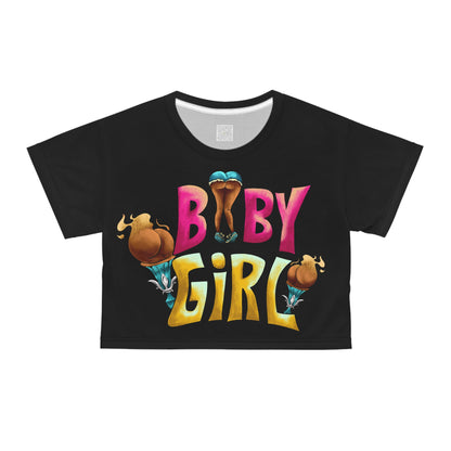 Baby Girl (Front) (Crop Tee)